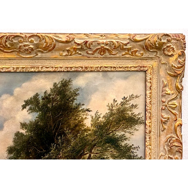 Mid 19th Century A 19th-Century English Country Scene by Edward Charles Williams (1807–1881) For Sale - Image 5 of 8