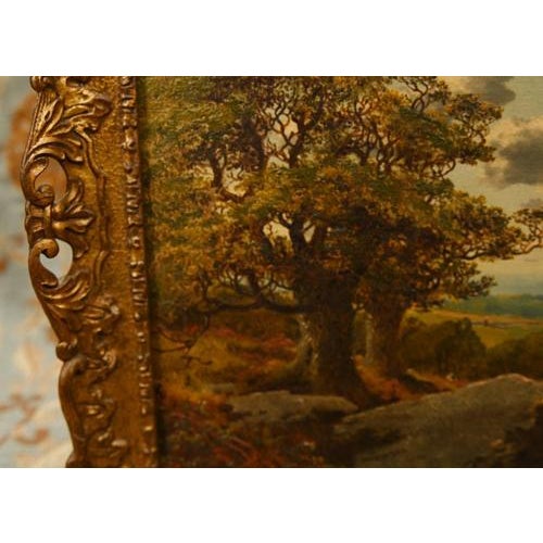 Victorian Artist, English Landscapes, 1880s, Oil Paintings, Set of 2 For Sale - Image 18 of 18