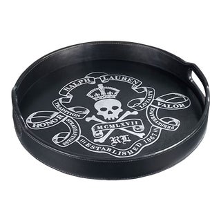 Ralph Lauren Ayers Skull & Crossbone Tray For Sale