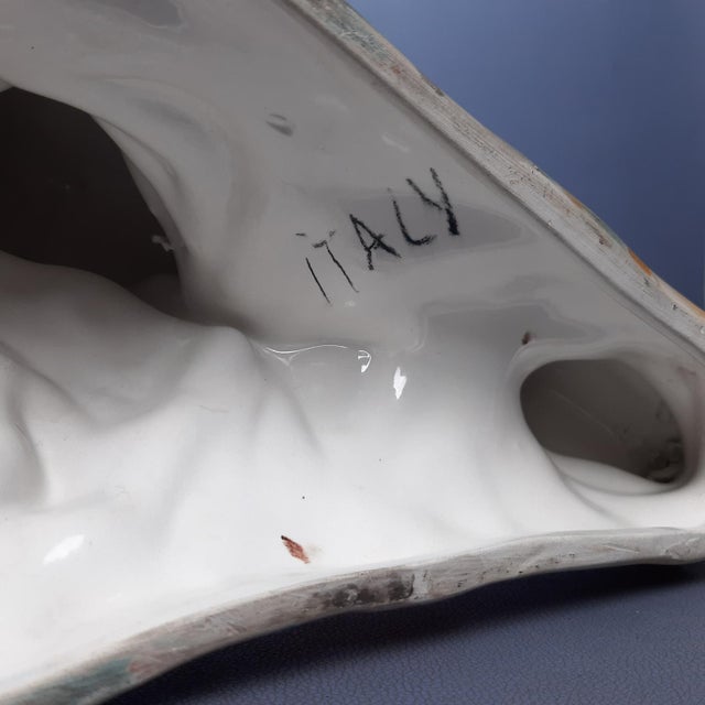 Vintage Multicolored Ceramic Pheasant Sculpture, Italy, 1960s For Sale - Image 13 of 17