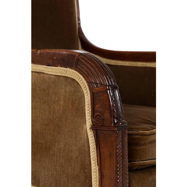 Regency Rosewood Library Armchair For Sale - Image 9 of 11