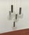 Mid-Century Space Age Chrome and Glass Cascade Pendant Lamp, 1960s For Sale - Image 11 of 18