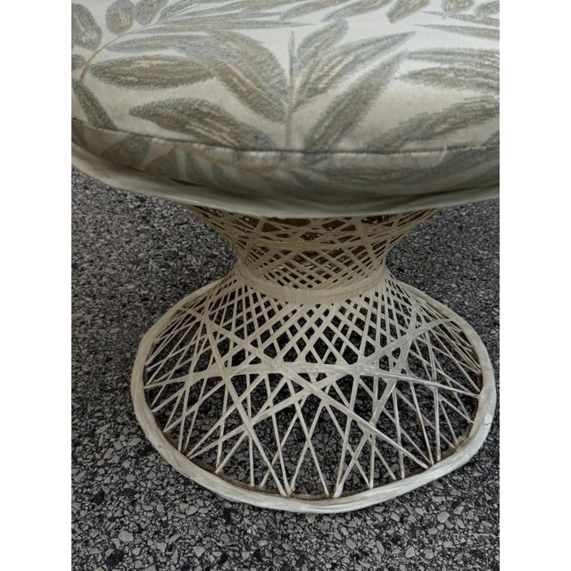 Vintage Russell Woodard Mid Century Spun Fiberglass Pedestal Base Arm Chair Pair For Sale - Image 13 of 16
