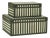 Kora Green Cotton Jute Jewelry Box Set For Sale - Image 9 of 9
