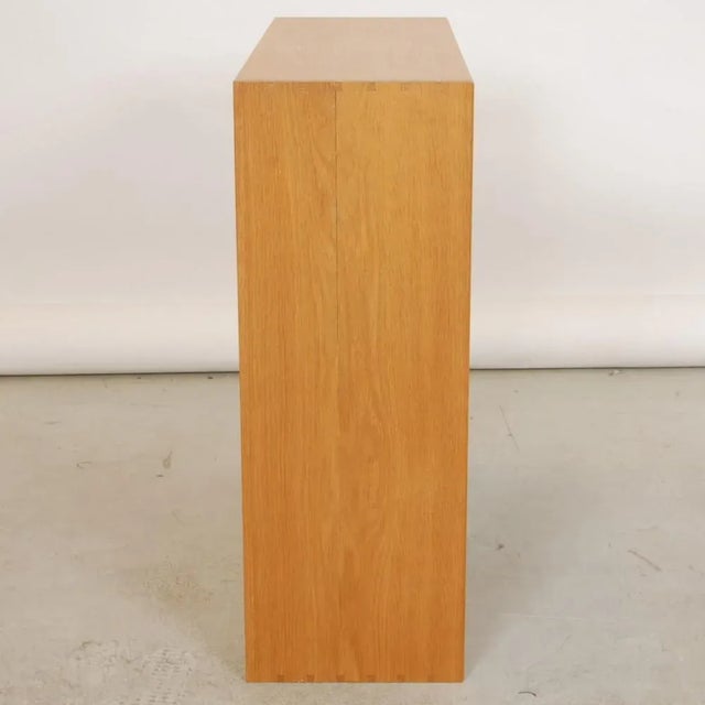 Brown Vintage Bookcase in Oak by Mogens Koch for Rud. Rasmussen For Sale - Image 8 of 10