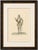 Joan of Arc in Armor, Antique Hand-Colored Costume Lithograph, c.1845 This striking antique hand-colored lithograph...
