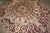 This exceptional Persian Tabriz rug features a rare and highly sought-after scalloped medallion silhouette, showcasing the...