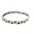 1940s Platinum Diamond and Sapphire Art Deco–Style Link Bracelet For Sale - Image 4 of 10