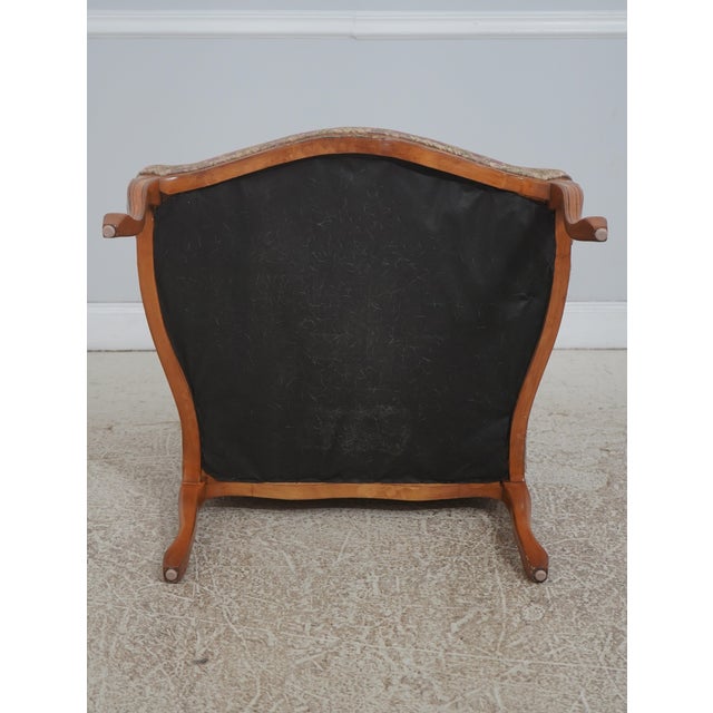 Pair of French Louis XV Style Open Armchairs Fauteuils For Sale - Image 18 of 18