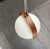 Mid-Century Modern Swiss Space Age Plastic and Plywood Pendant Lamp from Temde, 1960s For Sale - Image 4 of 18