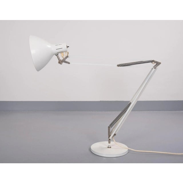 Metal Terry 2 Desk Lamp by H. Th. J. A. Busquet for Hala Zeist, 1950s For Sale - Image 7 of 11