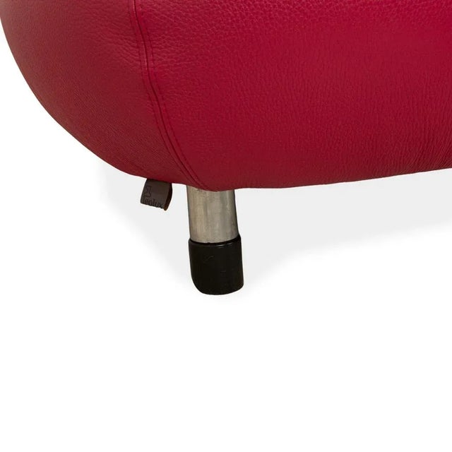 Leolux Space Age Pallone Leather Chair from Leolux For Sale - Image 4 of 12