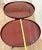 Vintage Mersman Accent Oval Side Tables, Lyre Harp Base, Mahogany Set of Two For Sale - Image 15 of 18
