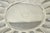 Victorian Vintage Reed & Barton "Holiday" Scalloped Oval Serving Platter Tray W/ Monogram For Sale - Image 3 of 12