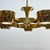 Gerald Thurston 1950s Gerald Thurston for Lightolier Five Light Brass Chandelier For Sale - Image 4 of 6