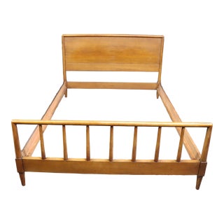 Heritage Henredon Mid Century Full Bed Frame For Sale