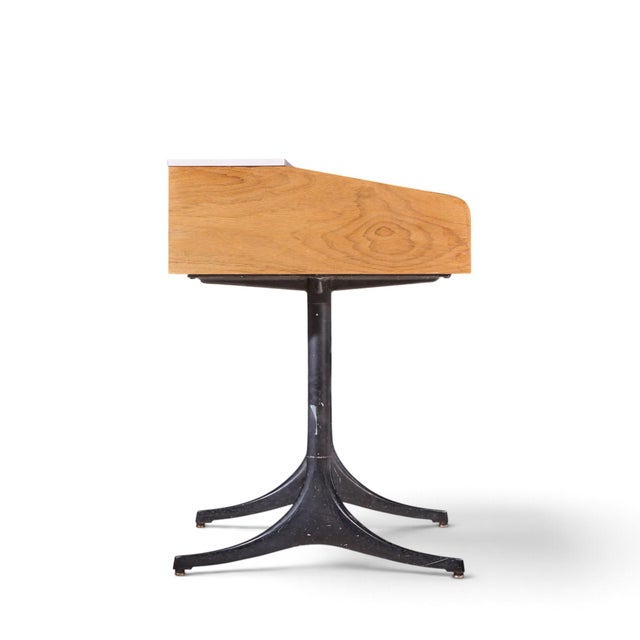 Herman Miller George Nelson for Herman Miller Model 5496 Mid Century Rolltop Desk For Sale - Image 4 of 12