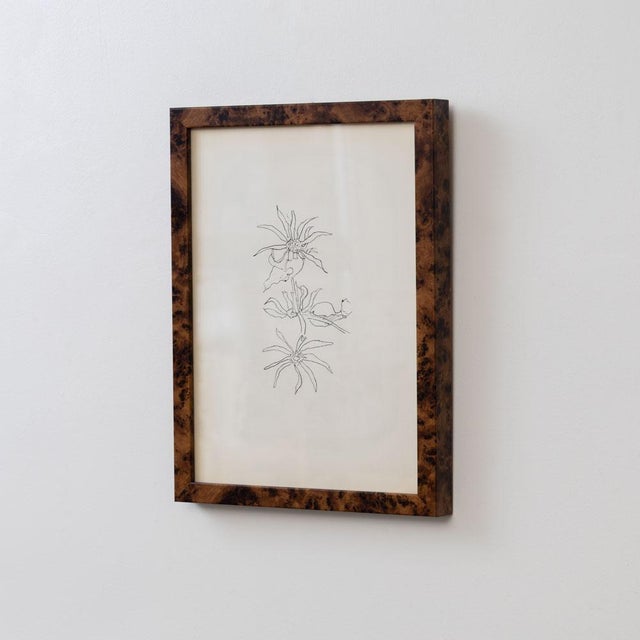 Georges Braque Original Mourlot Floral Lithograph by Georges Braque, 1955 For Sale - Image 4 of 11