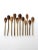 Mid 20th Century Vintage Wooden Kitchen Spoons Set of 11 For Sale - Image 5 of 12