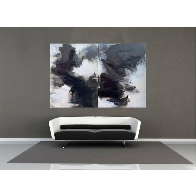 2020s Updraft (Diptych) — 48x72 For Sale - Image 5 of 8