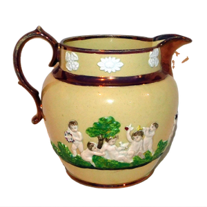 Antique Staffordshire Pitcher