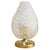 1930s Italian Murano Glass Leaf Table Lamp in the Manner of Barovier & Toso For Sale - Image 4 of 12