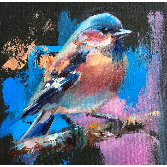 Hello, My name is Valeriya Serova, I am a professional artist. This is my original painting FRAME INCLUDED - bird- -Size...