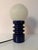 Blue Ceramic and Glass Table Lamp by Cari Zalloni for Dümler & Breiden, 1970s For Sale - Image 3 of 11