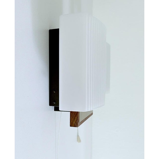 Vintage Danish Glass Sconces, 1960s, Set of 2 For Sale - Image 18 of 18