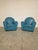 Pair of Turquoise Vanity Fair Armchairs by Frau The Vanity Fair armchair is perhaps the most iconic and well-known classic...