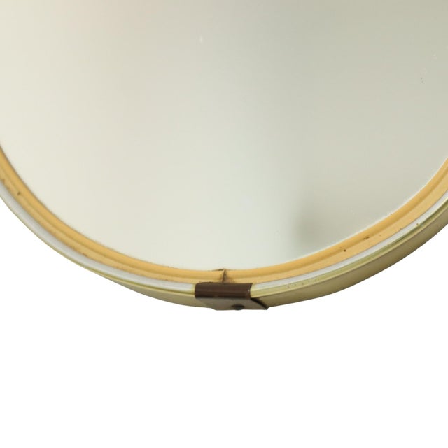 Gold Vintage Rockabilly Freeform Mirror in Gold, 1950s For Sale - Image 8 of 13