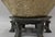 Chinoiserie Chinoiserie Stone-Finish Covered Jar on Metal Pagoda Stand With Hollywood Provenance For Sale - Image 3 of 5