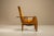 1930s Amsterdam School Reclining Armchair in Oak, the Netherlands, 1930s For Sale - Image 5 of 16