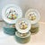 1974 Portuguese Porcelain Dinnerware With Wildflowers by Denby, Service for 9+ - Set of 52 For Sale - Image 10 of 12