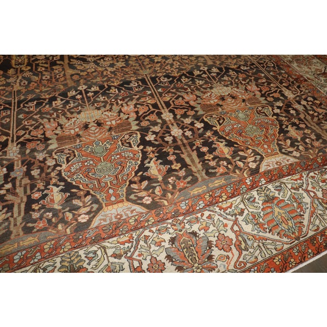 Early 20th Century Persian Bakhtiari Oversize Snake Rug - 13'7" x 22' For Sale - Image 18 of 18