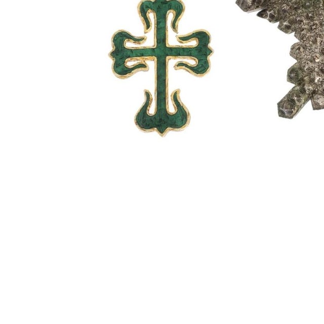 Plaque and Cross of Commander of the Order of Avis, Set of 2 For Sale - Image 3 of 6
