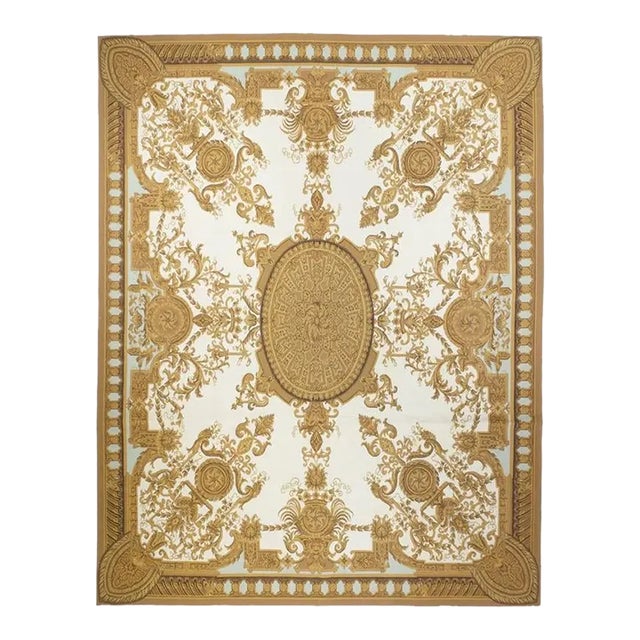 Aubusson Rug 7'11'' x 10'3'' For Sale