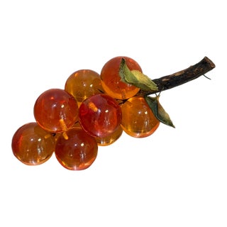 1970s Lucite Grape Bunch For Sale