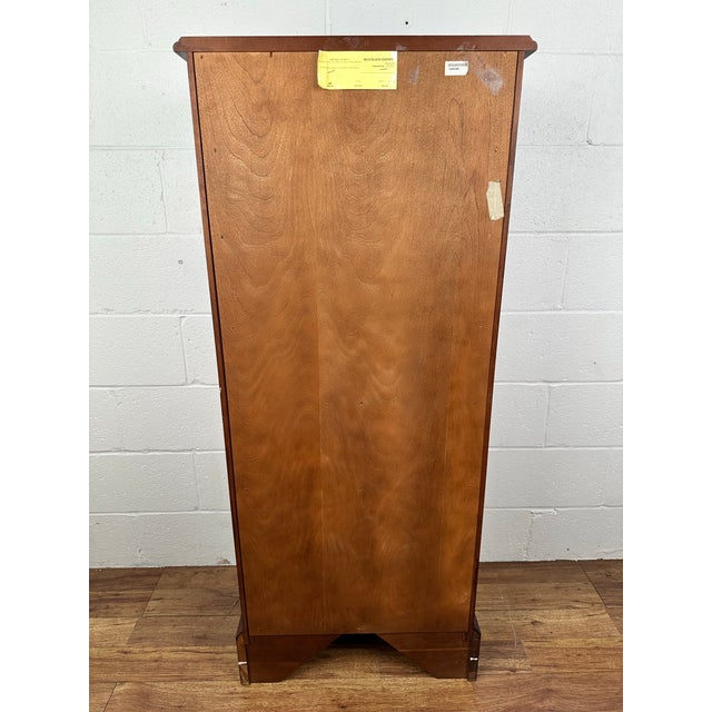 1990s 1990s Henkel Harris Cherry 7 Drawer Lingerie Chest For Sale - Image 5 of 10