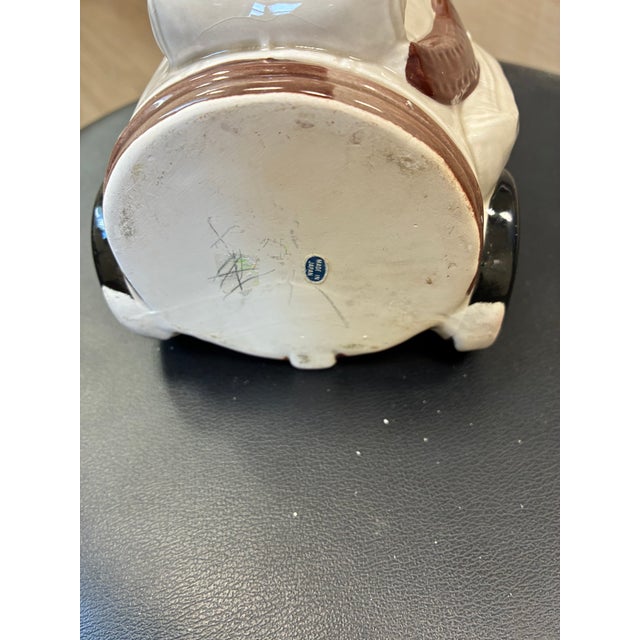 1970s Vintage Japanese Golf Bag Planter/Pencil Holder For Sale - Image 5 of 5