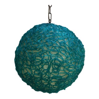 Vintage Mid-Century Lucite Spaghetti Light For Sale