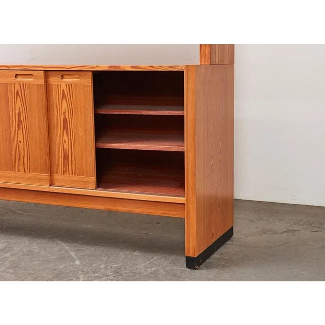 Wood Vintage Sideboard in Pine by Skovby Denmark, 1970s For Sale - Image 7 of 12