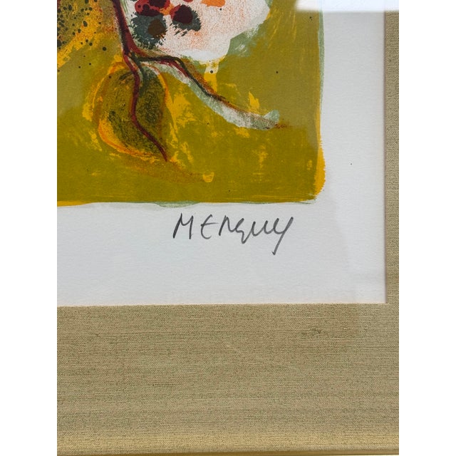 <> This piece is a limited-edition lithograph titled "Femmes aux Fleurs (Women with Flowers) by French artist Frederic...