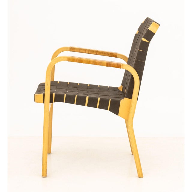 Alvar Aalto Model 45 Bentwood Armchair For Sale In New York - Image 6 of 8
