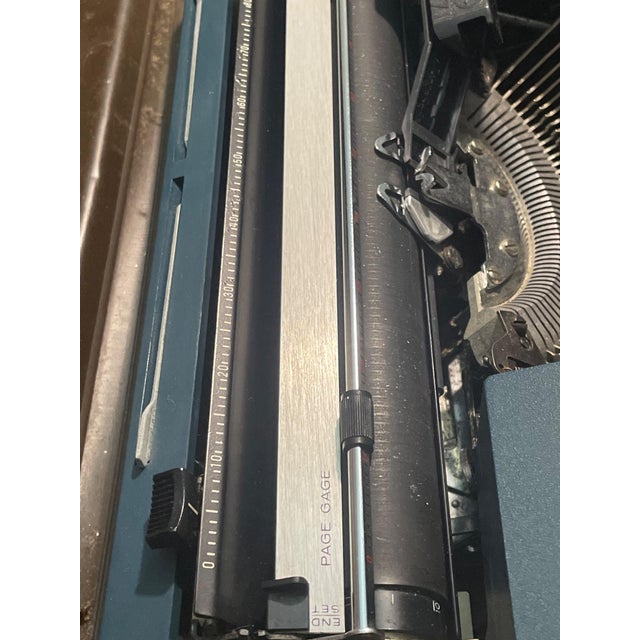 1970s Vintage Smith-Corona Enterprise II Electric Typewriter With Original Case For Sale - Image 5 of 13