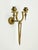 Wonderful vintage double arm candle wall sconce. I originally bought this for the library area and was going to electrify...