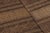 Title: Square Vintage Tuareg Mat, Brown With Tribal Geometric Patterns - Rug & Kilim For Sale - Image 9 of 10