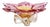 Decorative Bowl by J. Hospodka for Chribska Glassworks, Former Czechoslovakia, 1960s For Sale