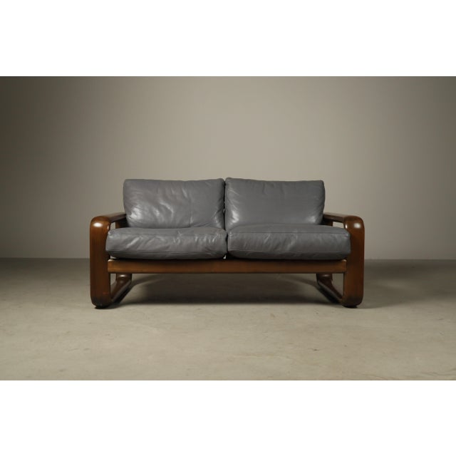 Mid-Century Modern Hombre 2-Seater Sofa by Burkhard Vogtherr for Rosenthal Furniture, 1970s For Sale - Image 3 of 16