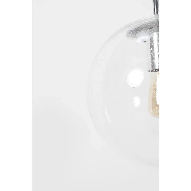 Vintage Glass Hanging Lamp For Sale - Image 3 of 7